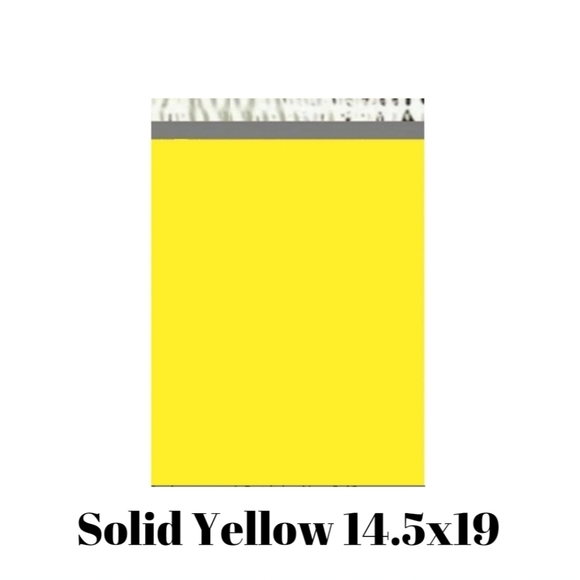 poly mailers 14.5x19 yellow - Picture 1 of 1